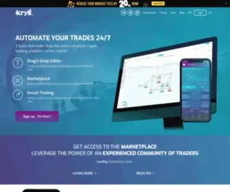 KRYLL.io(Powerful Crypto Trading Bots for Binance) Screenshot