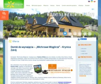 KRynica-Domki.net(Domki w Krynicy) Screenshot