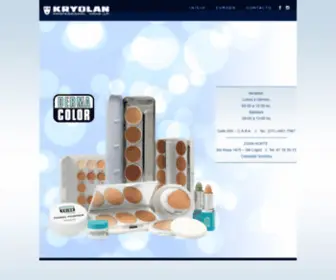 Kryolan.com.ar(Kryolan Argentina) Screenshot