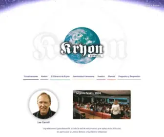 Kryonespanol.com(Kryon) Screenshot