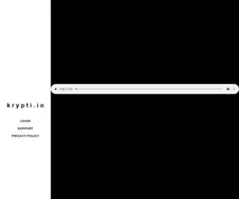 KRYpti.io(Krypti) Screenshot