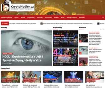 KRYptohodler.cz(Český hodlerský web) Screenshot