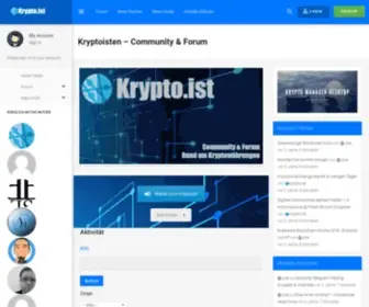 KRYpto.ist(Community & Forum) Screenshot