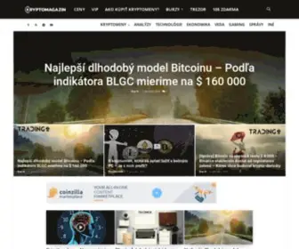 KRYptomagazin.sk(Bitcoin) Screenshot