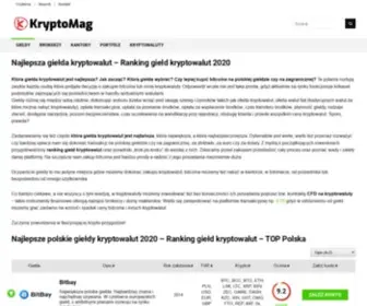 KRYptomag.pl(Ranking Giełd Kryptowalut 2022) Screenshot