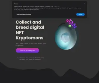 KRYptomon.co(You already know what it is) Screenshot