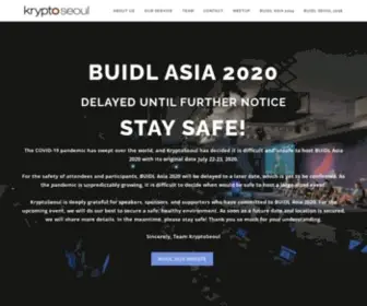 KRYptoseoul.com(Build your future) Screenshot