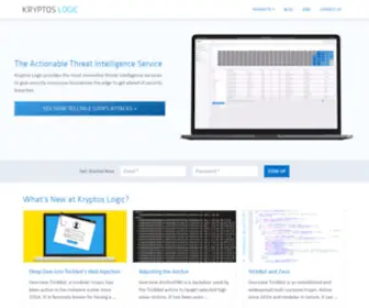 KRYptoslogic.com(Kryptos Logic) Screenshot