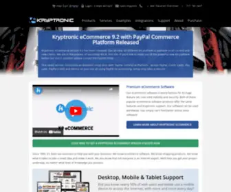 KRYPtronic.com(Shopping Cart Software) Screenshot