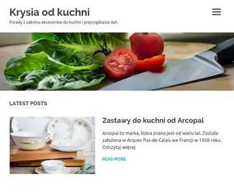 KRysiaodkuchni.pl(Krysia od kuchni) Screenshot