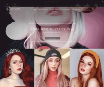 KRYSsmawig.com(K'ryssma wig only & official website) Screenshot