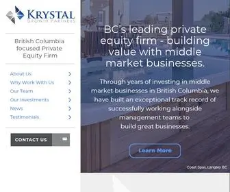 KRYstalgp.com(Krystal Financial) Screenshot