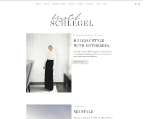 KRYstalschlegel.com(Dallas Style Blog) Screenshot