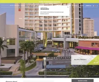 KRYstalurban-Cancun.com(Hotel Krystal Urban Cancún & Beach Club en Cancún) Screenshot