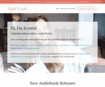 KRYstalwascher.com(Krystal Wascher) Screenshot