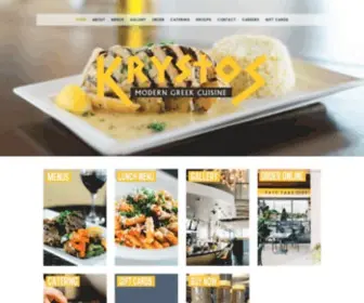 KRYstos.ca(Catering Menu) Screenshot