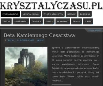 KRYSztalyczasu.pl(Kryształy Czasu RPG) Screenshot