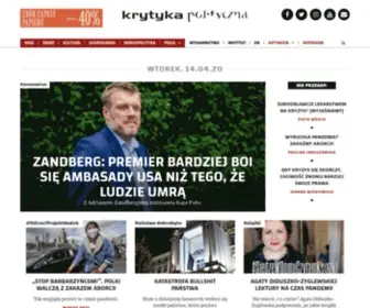 KRYTykapolityczna.pl(Krytyka Polityczna) Screenshot