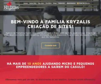 KRyzalis.com.br(Criação de Sites) Screenshot