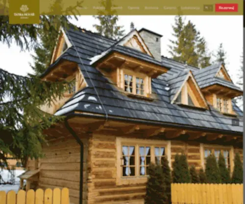 Krzeptowki.com.pl(Tatra House DOMKI) Screenshot