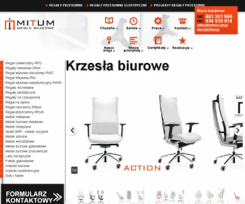 Krzesla-Biurowe.eu(Krzesła) Screenshot