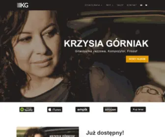 KRZysiagorniak.pl(Krzysia Górniak) Screenshot