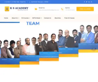 Ksacademyhyderabad.com(KS Academy Hyderabad) Screenshot