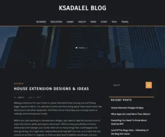 Ksadalel.com(Ksadalel Blog) Screenshot