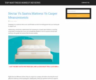 Ksagland.com(Top Mattress Honest Reviews) Screenshot