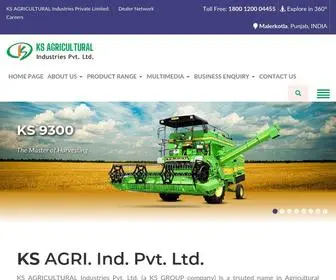 Ksagri.in(KS Agricultural Industries Pvt. Ltd) Screenshot