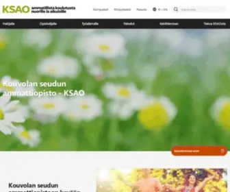 Ksao.fi(Ammatillista koulutusta Kouvolasta) Screenshot