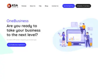 Ksatech.com.au(OneBusiness ERP) Screenshot