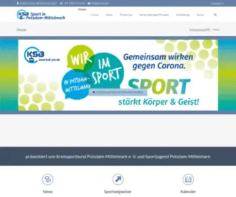 KSB-PM.de(Kreissportbund PM) Screenshot