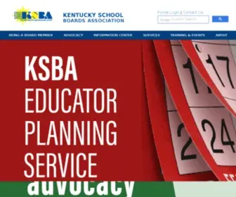 Ksba.org(Kentucky School Boards Association) Screenshot