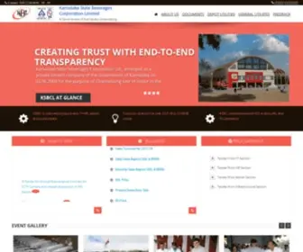 KSBCL.com(KARNATAKA STATE BEVERAGES CORPORATION LIMITED) Screenshot