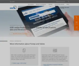 Ksbindia.co.in(KSB in India) Screenshot