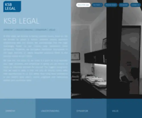 KSblegal.in(KSB LEGAL) Screenshot