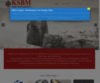 KSBM.biz(KSBM Asset Management Limited) Screenshot