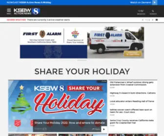 KSBW.com(Monterey, Salinas and Santa Cruz, CA News and Weather) Screenshot
