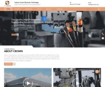 KScrown.com(Wire cable stripping machine) Screenshot