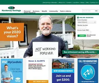 Kscu.com(Kootenay Savings Credit Union) Screenshot