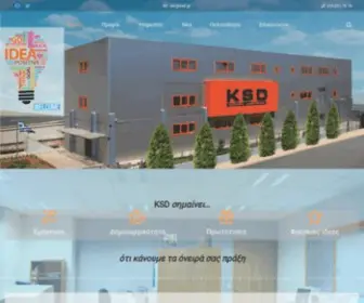 KSD.gr(Η ΚΑΠΑ ΣΙΓΜΑ ΔΕΛΤΑ Α.Ε. (KSD)) Screenshot