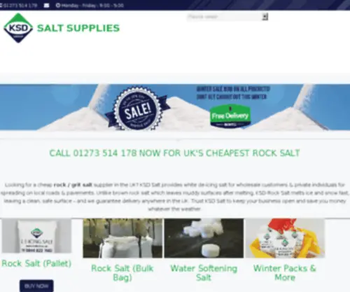 KSdsalt.co.uk(Rock Salt) Screenshot
