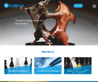 Ksemawealth.com(KSEMA Wealth Management) Screenshot