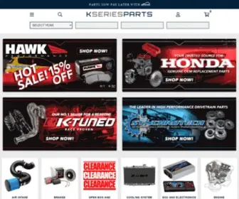 Kseriesparts.com(Acura and Honda Performance Parts and Accessories) Screenshot