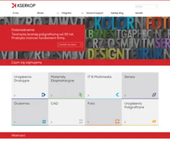 Kserkop.com(Urządzenia Poligraficzne) Screenshot