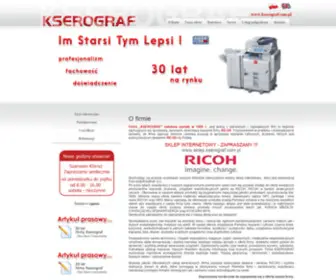 Kserograf.com.pl(Ustroń) Screenshot