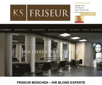 KSfriseur.de(Friseur München) Screenshot