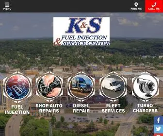 Ksfuel.com(Fleet & Diesel Service Weston WI) Screenshot