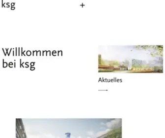 KSG-Architekten.info(Willkommen auf der Website von ksg) Screenshot